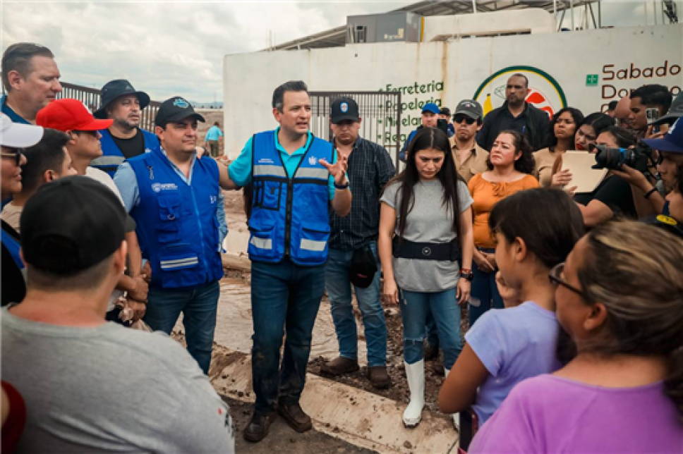 Alcalde Marco Bonilla recorre zonas afectadas por inundaciones. | La ...