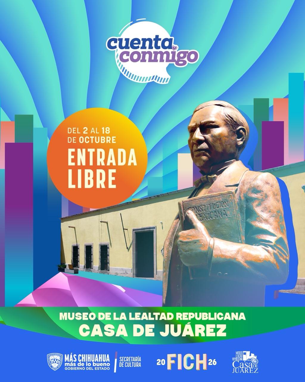 Gobierno de Chihuahua abre sus museos gratis por el festival FICH 2026 ...
